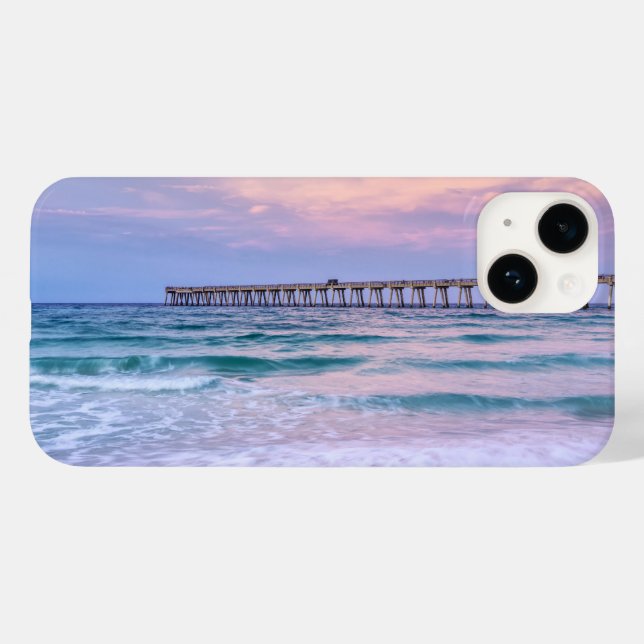 Good Morning Navarre Beach Pier Case-Mate iPhone Case (Back (Horizontal))