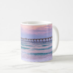 Good Morning Navarre Beach Pier Coffee Mug