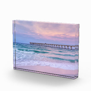 Good Morning Navarre Beach Pier Photo Block