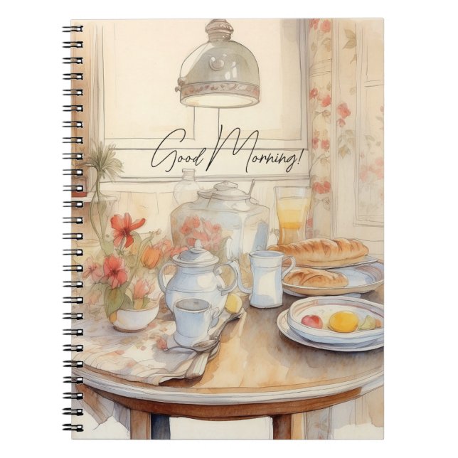 Good morning notebook (Front)