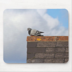 Good Morning Pigeon Mouse Pad