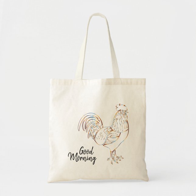 Good Morning Rooster Bag (Front)