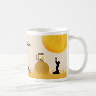Good Morning Sun Yoga Football Playground Coffee Mug
