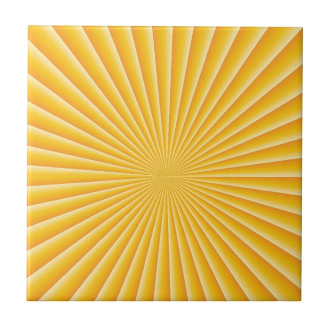Good Morning Sunset Tile (Front)