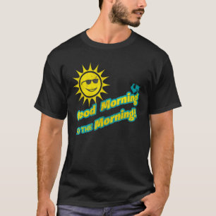 Good Morning Sunshine 1970s Vintage Disco Retro T-Shirt