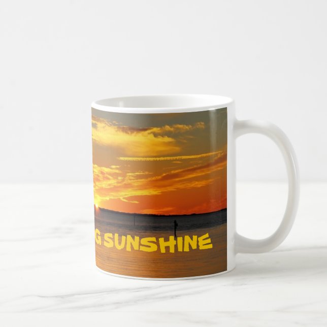 Good Morning Sunshine Coffee Mug (Right)