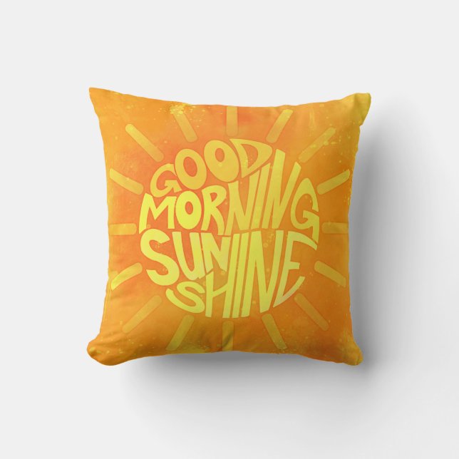 Good Morning, Sunshine! Cushion (Front)
