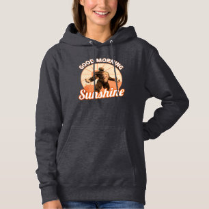 Good Morning Sunshine Funny Bigfoot Hoodie
