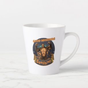 Good Morning Sunshine Funny Bigfoot Latte Mug