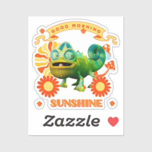 Good Morning Sunshine Funny Chameleon