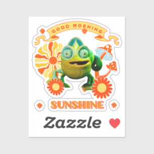 Good Morning Sunshine Funny Chameleon