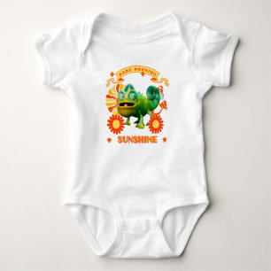 Good Morning Sunshine Funny Chameleon Baby Bodysuit