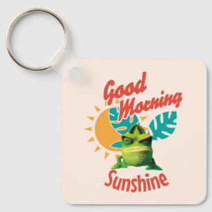 Good Morning Sunshine Funny Chameleon Key Ring