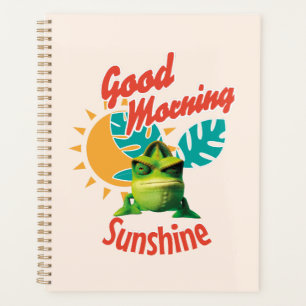 Good Morning Sunshine Funny Chameleon Planner