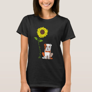 Good Morning Sunshine Love My English Bulldog Dog T-Shirt