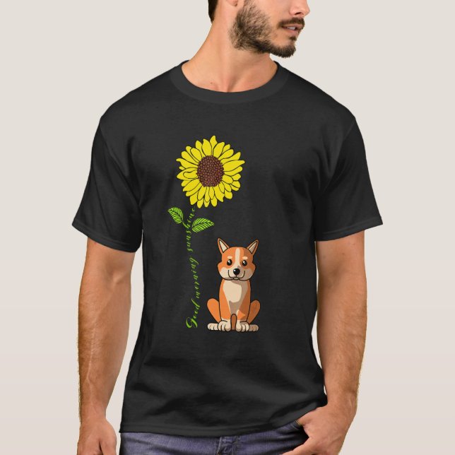 Good Morning Sunshine Love My French Bulldog Dog T-Shirt (Front)