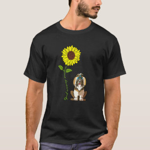 Good Morning Sunshine Love My Shih Tzu Dog Mum T-Shirt