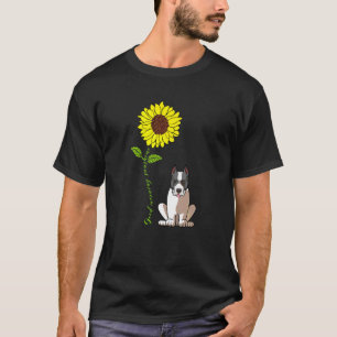 Good Morning Sunshine Love My Staffordshire Bull T T-Shirt