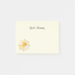 Good Morning Sunshine Post-it Notes