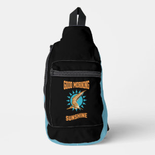Good Morning Sunshine Pterodactyl Dino Sling Bag