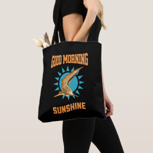 Good Morning Sunshine Pterodactyl Dino Tote Bag