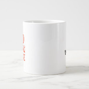 Good Morning Sunshine Retro Decor Print Large Coffee Mug