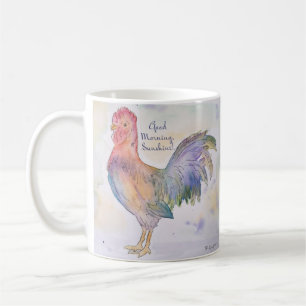 Good Morning Sunshine Rooster Coffee Mug