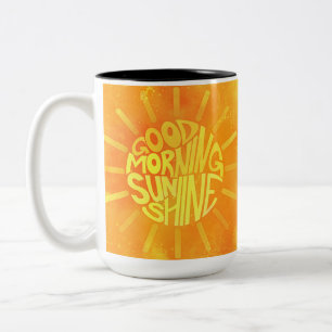 Good Morning, Sunshine! Two-Tone Coffee Mug