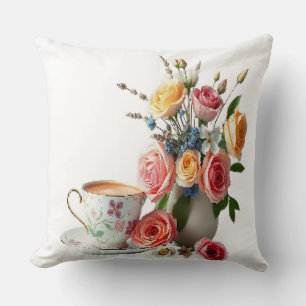 Good morning tea  cushion