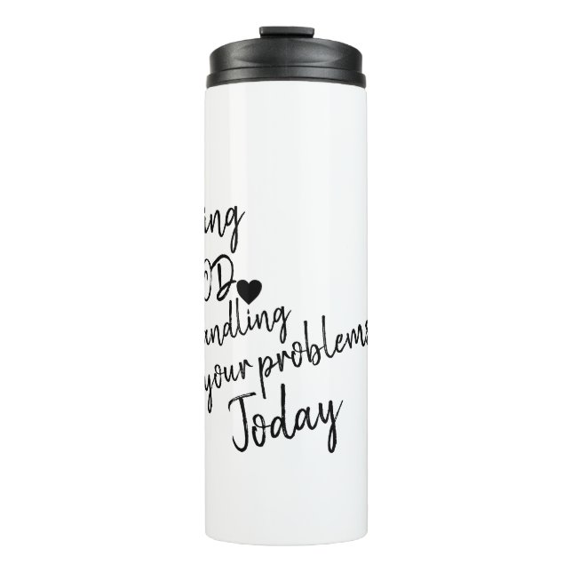 Good morning thermal tumbler (Front)