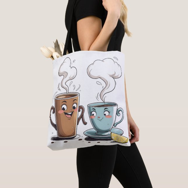 good morning tote bag (Close Up)