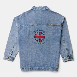 Good Morning UK – Union Jack & London Phone Box  Denim Jacket