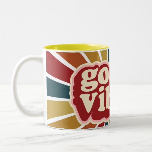 Good Morning Vibes Coffee Mug (Left)