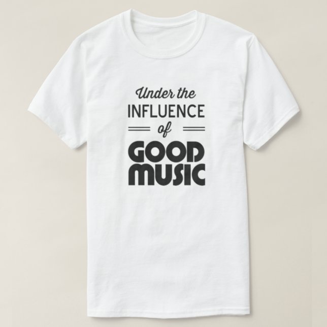 Good Music T-Shirt (Design Front)