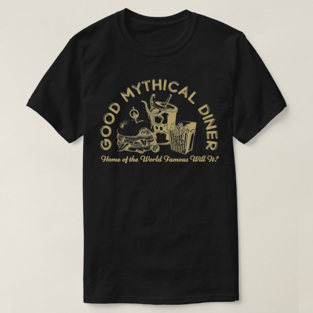 Good Mythical Diner  T-Shirt (Design Front)
