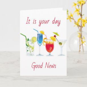 GOOD NEWS "IT'S YOUR BIRTHDAY" CELEBRATE CARD