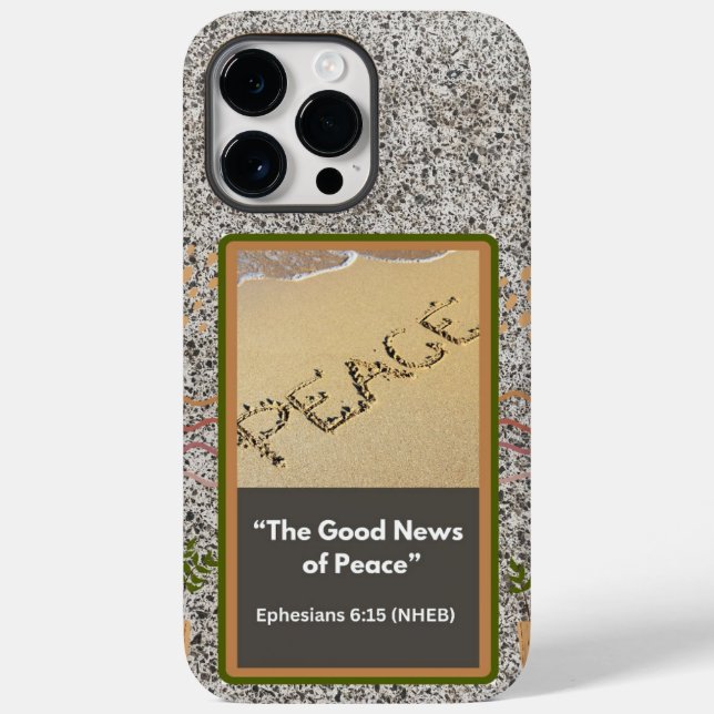 Good News of Peace - Tough -  Case-Mate iPhone Case (Back)