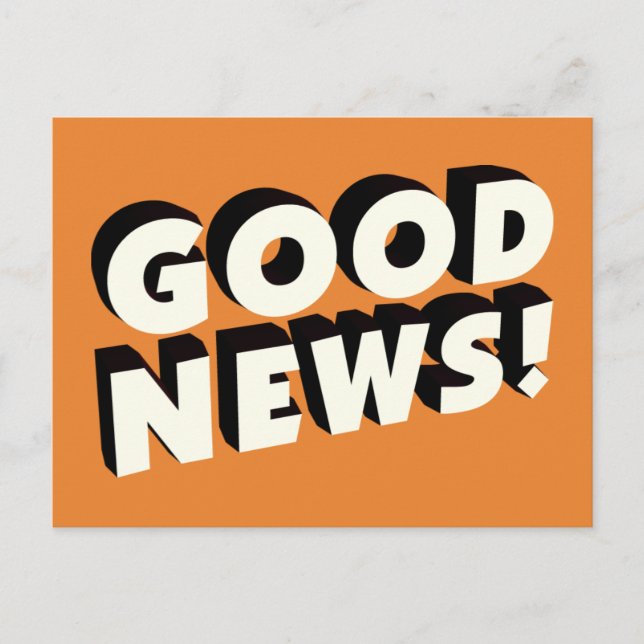 Good News! Postcard (Front)