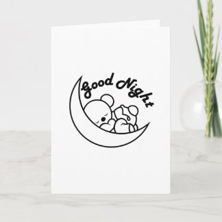 GOOD NIGHT CARD