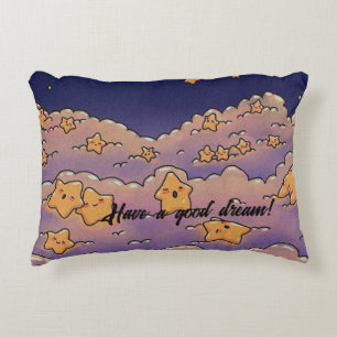 good night decorative cushion