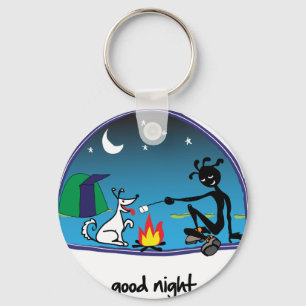"Good Night!" Key Ring