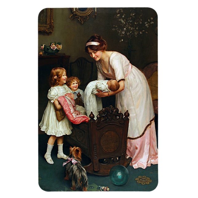 Good Night  l For Mothers Magnet (Vertical)