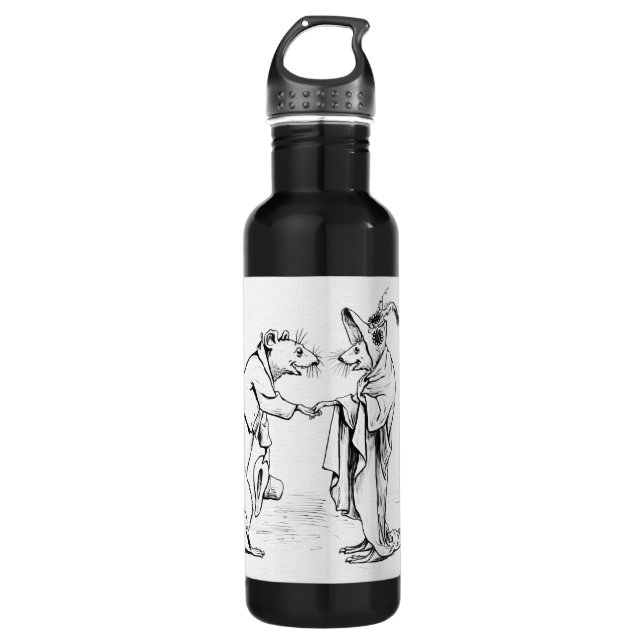 Good Night Mice 710 Ml Water Bottle (Front)
