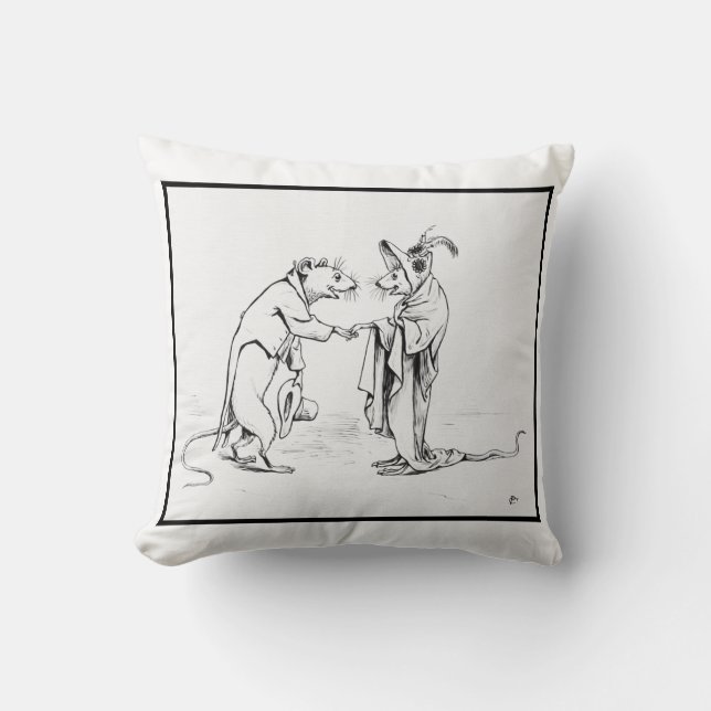 Good Night Mice Cushion (Front)