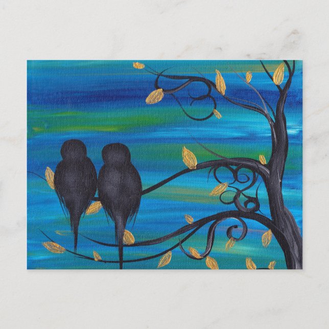 Good Night my Love Postcard (Front)