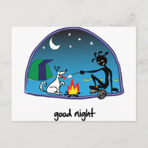 "Good Night!" Postcard