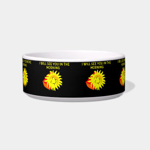 Good Night Sun Pet Bowl