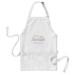 Good Night Sweet Prince (Cat) Standard Apron