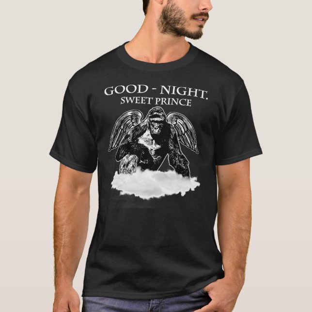 Good Night, Sweet Prince Harambe Essential T-Shirt (Front)