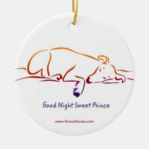 Good Night Sweet Prince ornaments